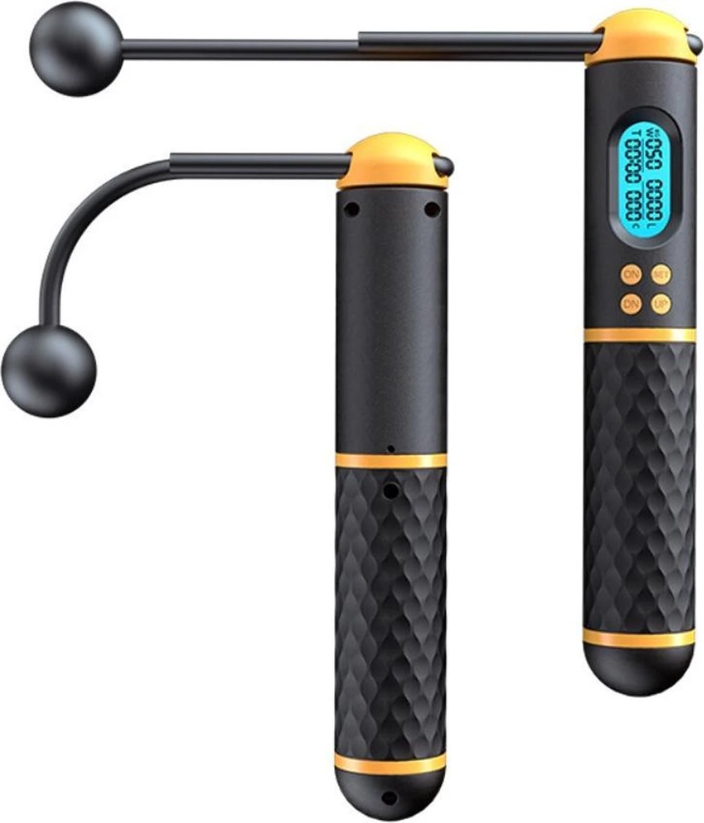 Intelligent Fitness Springtouw Met Digitale Teller 1 Intelligent Fitness Springtouw Met Digitale Teller