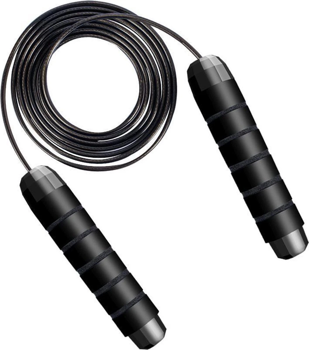 XTREMEFIT® Professioneel Verstelbaar Springtouw - Fitness - Boksen - Sport - Krachttraining - Crossfit - Anti-slip Handvat - Buitensport - Thuis Oefeningen - Fitness - Conditie - Springtouw Volwassenen - Springtouw Kinderen 4 XTREMEFIT® Professioneel Verstelbaar Springtouw - Fitness - Boksen - Sport - Krachttraining - Crossfit - Anti-slip Handvat - Buitensport - Thuis Oefeningen - Fitness - Conditie - Springtouw Volwassenen - Springtouw Kinderen - Afbeelding 4