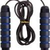 Ecorare - Professioneel Sport Springtouw - Verstelbaar - Speedrope - Jump Rope - Voor Volwassenen En Kinderen - Blauw En Zwart