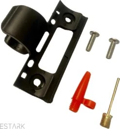 ESTARK - Ballenpomp - Professionele Voetbalpomp - Basketbalpomp - Ballenpomp- Pomp - Inclusief Naald - Balpomp - Voetbal - Basket - Volleyball - Bal - Ballen - Handpomp -NIJDAM Sport & Spel Winkel 1122x1200