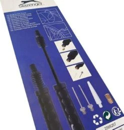 Slazenger Ballenpomp - Professionele Voetbalpomp - Basketbalpomp - Ballenpomp- Pomp - Inclusief Naald - Balpomp - Voetbal - Basket - Volleyball - Bal - Ballen - Handpomp -NIJDAM Sport & Spel Winkel 1141x1200