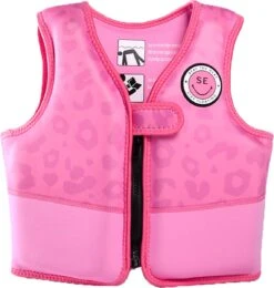 Swim Essentials Zwemvest Kind - Roze Panterprint - 18-30 Kg - 4-6 Jaar -NIJDAM Sport & Spel Winkel 1141x1200 3