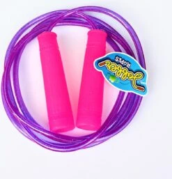 Jobber Ropes Springtouw - Glitter Springtouw - Kinderen - 210cm -NIJDAM Sport & Spel Winkel 1153x1200