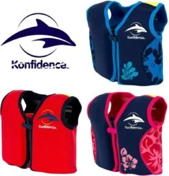 Konfidence - Zwemvest/Drijfvest Kind - Blauw - 1,5-3 Jaar / 12-20 Kg -NIJDAM Sport & Spel Winkel 1160x1200 2