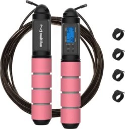 Multifun Digitaal Springtouw Met Teller - Voor Volwassenen En Kinderen - 2,8m - Fitness