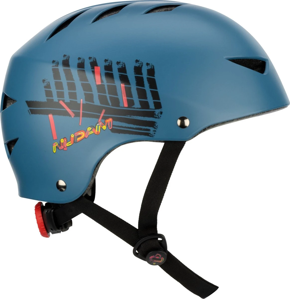 Nijdam Skate Helm - Sidewalk Sentinel - Blauw/Zwart - M 8 Nijdam Skate Helm - Sidewalk Sentinel - Blauw/Zwart - M - Afbeelding 8