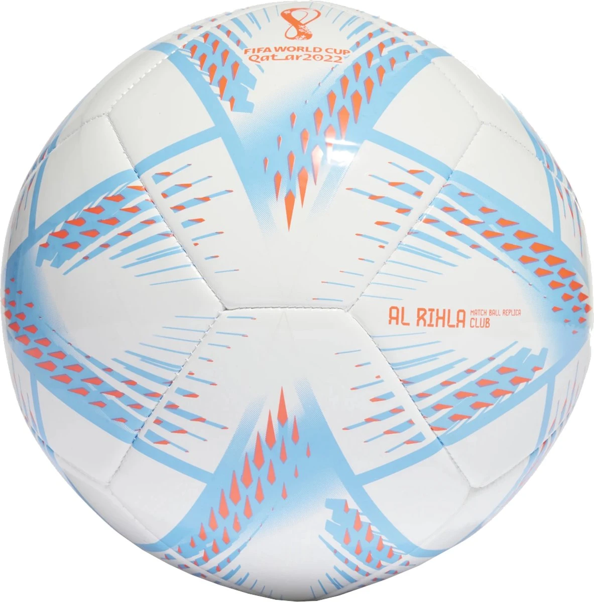 Voetbal Adidas WK 2022 - Rihla - Multicolor - Maat 5 4 Voetbal Adidas WK 2022 - Rihla - Multicolor - Maat 5 - Afbeelding 4