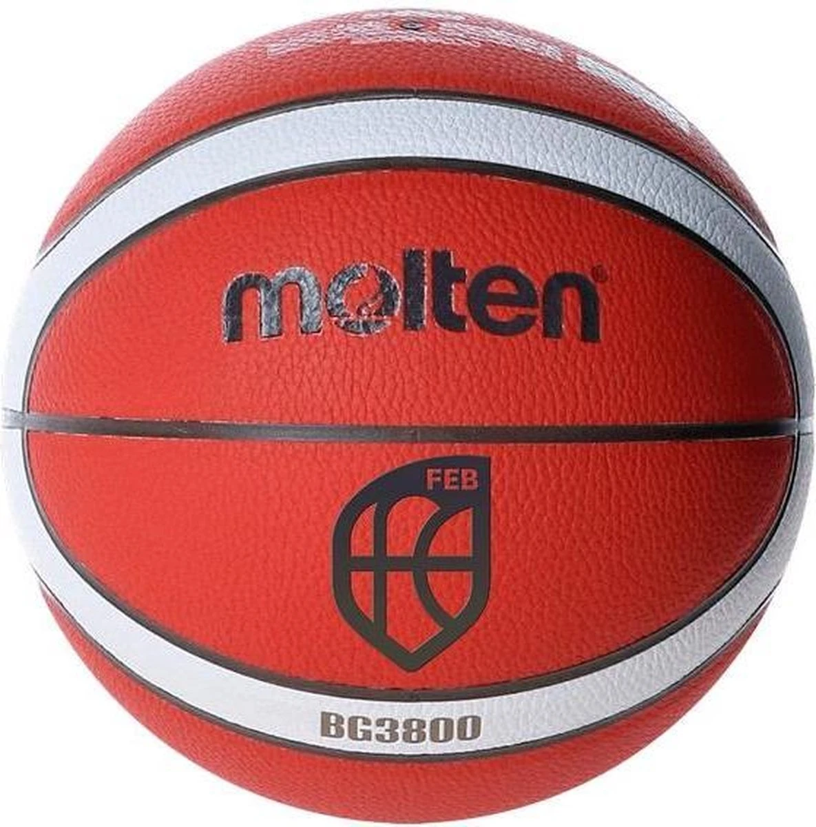 Molten Basketbal BG3800 Oranje Maat 5 (jeugd) 2 Molten Basketbal BG3800 Oranje Maat 5 (jeugd) - Afbeelding 2
