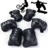 Universele Beschermingset Sport - 6 Delig - Skeeler/Skate Bescherming - 3 In 1 - Elleboog / Pols En Kniebeschermers - Val Bescherming Skateboard - Fiets, Step Pads