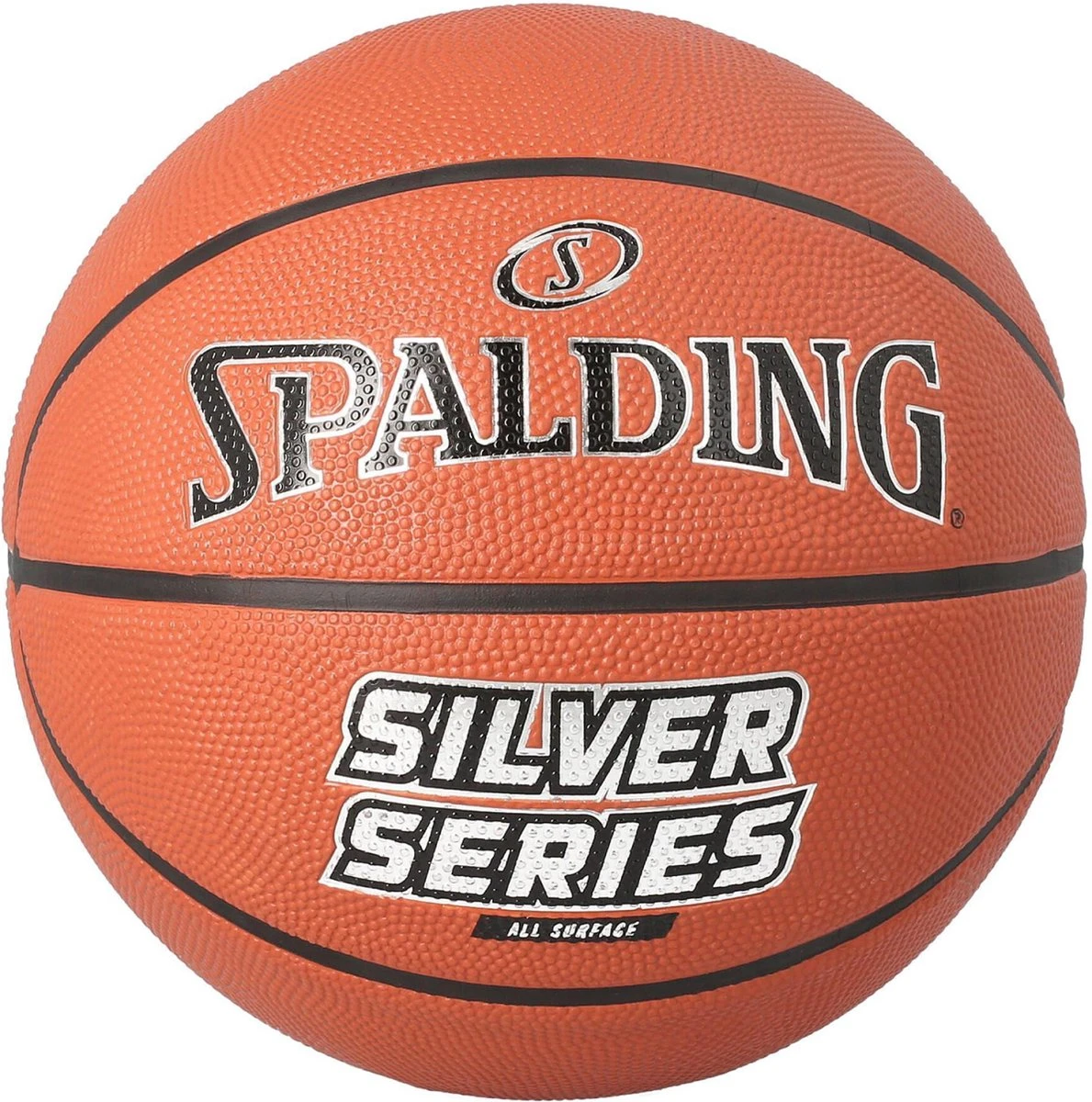 Spalding Silver Series Basketbal Outdoor Maat 7 2 Spalding Silver Series Basketbal Outdoor Maat 7 - Afbeelding 2