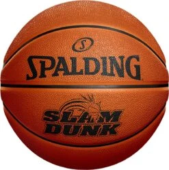 Spalding Slam Dunk (Size 5) Basketbal Kinderen - Zwart / Wit | Maat: 5 -NIJDAM Sport & Spel Winkel 1195x1200 2