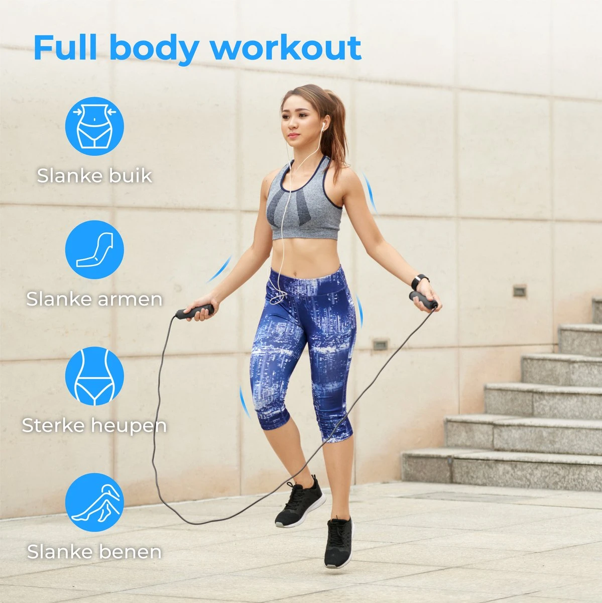Nuvance - Sport Springtouw Met Teller - Verstelbaar - Volwassenen En Kinderen - Jump Rope - Speedrope 3 Nuvance - Sport Springtouw Met Teller - Verstelbaar - Volwassenen En Kinderen - Jump Rope - Speedrope - Afbeelding 3