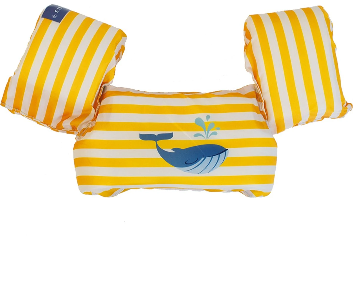 Swim Essentials - Puddle Jumper Zwemvest - Geel Walvissen - 2-6 Jaar - 15-30 Kg 7 Swim Essentials - Puddle Jumper Zwemvest - Geel Walvissen - 2-6 Jaar - 15-30 Kg - Afbeelding 7