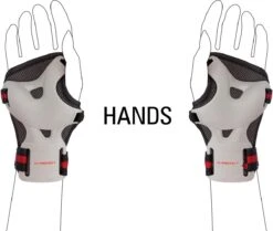 Nijdam Beschermset Junior - Vulcano - Zwart/Grijs/Rood - S 17 Nijdam Beschermset Junior - Vulcano - Zwart/Grijs/Rood - S -NIJDAM Sport & Spel Winkel 1200x1013 1