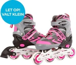 Street Rider Inline Skates - Verstelbaar - Skeeler - Roze/ Grijs - Maat 31/34 -NIJDAM Sport & Spel Winkel 1200x1033 1