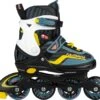 Nijdam Inline Skates Verstelbaar - 31-35 - Game Patrol - Blauw/Zwart