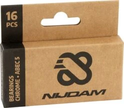 Nijdam Kogellagers - ABEC 5 Chrome - 16st - Chroom -NIJDAM Sport & Spel Winkel 1200x1051