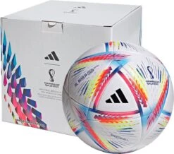 Adidas Al Rihla WK League Voetbal In Cadeaubox. -NIJDAM Sport & Spel Winkel 1200x1057