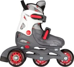 Nijdam Inline Junior 3-in-1 Verstelbaar - Hardboot - Grijs - 27-30 -NIJDAM Sport & Spel Winkel 1200x1077 1