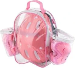 Rebel Step En Skate Beschermingsset In Tas Roze -NIJDAM Sport & Spel Winkel 1200x1083