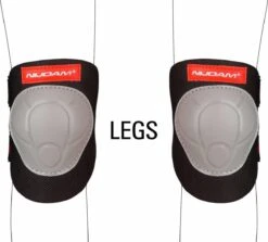 Nijdam Beschermset Junior - Vulcano - Zwart/Grijs/Rood - S 12 Nijdam Beschermset Junior - Vulcano - Zwart/Grijs/Rood - S -NIJDAM Sport & Spel Winkel 1200x1085 2