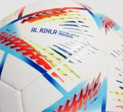 Adidas Al Rihla Wk 2022 Trainings Voetbal Wit/Roze - Maat 5 -NIJDAM Sport & Spel Winkel 1200x1088 3
