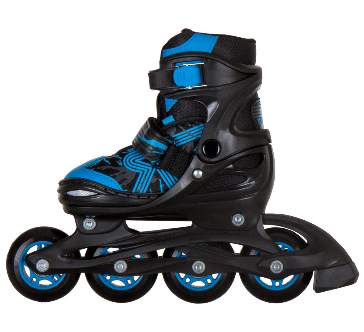 Roces Jokey 3.0 Kids - 34-37 - Zwart/Blauw 2 Roces Jokey 3.0 Kids - 34-37 - Zwart/Blauw - Afbeelding 2