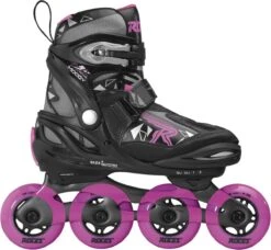 Roces MOODY TIF Verstelbare Inlineskates - Maat 36-40 - Pink