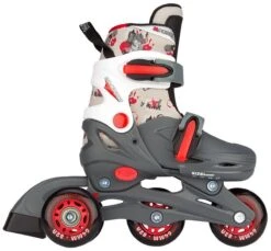 Nijdam Inline Junior 3-in-1 Verstelbaar - Hardboot - Grijs - 27-30 -NIJDAM Sport & Spel Winkel 1200x1114