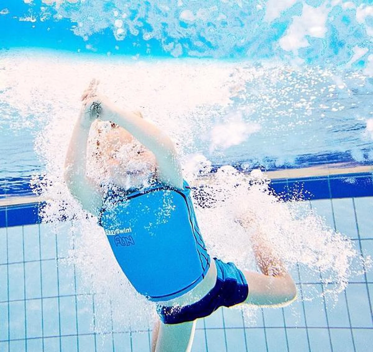 EasySwim Fun - Zwemvest/Drijfvest Kind - Blauw - Maat M : 17-23 Kg 7 EasySwim Fun - Zwemvest/Drijfvest Kind - Blauw - Maat M : 17-23 Kg - Afbeelding 7