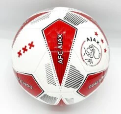Ajax Voetbal Wit - Rood Stip Since 1900 - Ajax Amsterdam - Eredivisie - Champions Leaqeau -