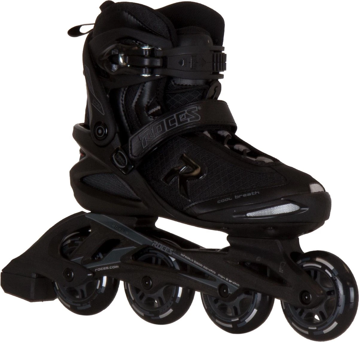 Roces Icon 80 - Black/Grey - 37 2 Roces Icon 80 - Black/Grey - 37 - Afbeelding 2