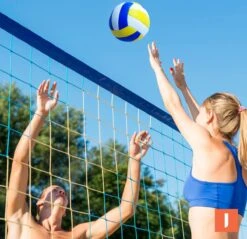 Jobber - SET - Volleybal - Met Ballenpomp - Bal - Pomp - Camping - Spel -NIJDAM Sport & Spel Winkel 1200x1160