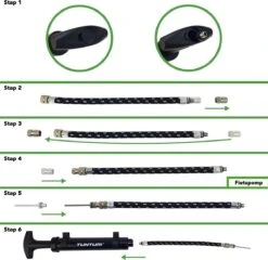 Tunturi Double Action Balpomp - Ballenpomp - Voetbalpomp - Volleybalpomp -NIJDAM Sport & Spel Winkel 1200x1164