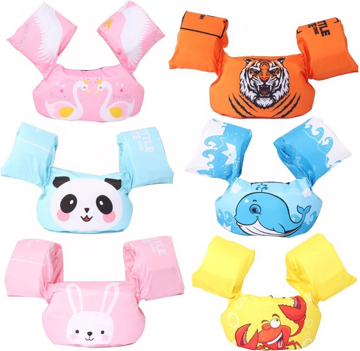 Kinderzwemvest | Baby Float | Puddle | Zwembandjes | Drijven | Zwemmen | Happy Kreeftje | Geel 4 Kinderzwemvest | Baby Float | Puddle | Zwembandjes | Drijven | Zwemmen | Happy Kreeftje | Geel - Afbeelding 4