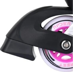 Street Rider Inline Skates - Verstelbaar - Skeeler - Roze/ Grijs - Maat 35/38 -NIJDAM Sport & Spel Winkel 1200x1176 4