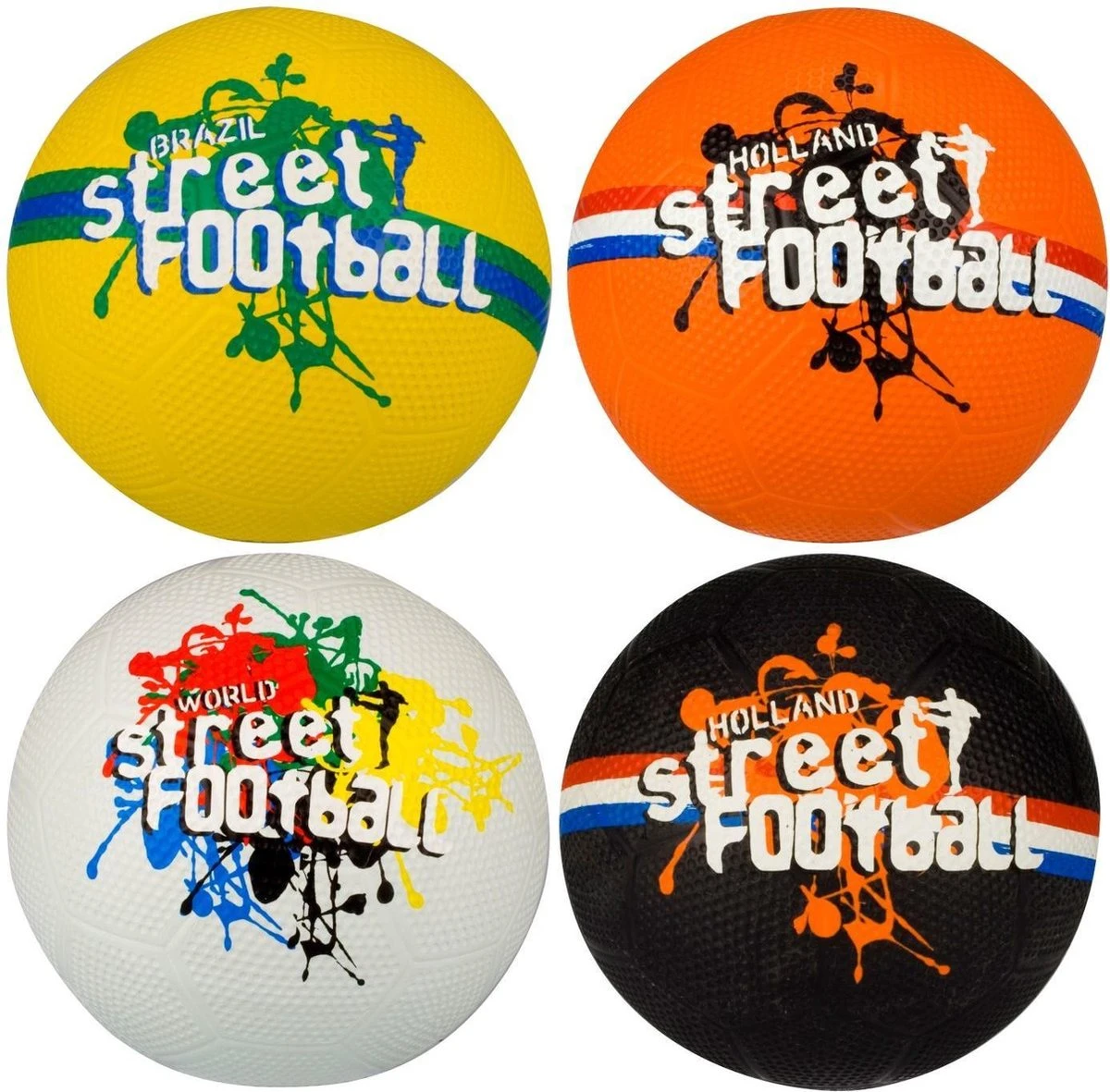 Avento Straatvoetbal - World - Wit - Maat 5 2 Avento Straatvoetbal - World - Wit - Maat 5 - Afbeelding 2
