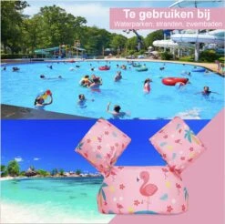 VoordeelShop Zwemvest Kinderen - Puddle Jumper Deluxe - Flamingo - 14 Tot 25kg - 2 Tot 6 Jaar - Zwemband - Reddingsvest - Zwemvest Kind -NIJDAM Sport & Spel Winkel 1200x1196 4