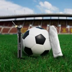 TravelR Ballenpomp - Met Draagtas - 2 Extra Naalden - Universeel - Zwart -NIJDAM Sport & Spel Winkel 1200x1200 114