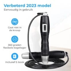Nuvance - Sport Springtouw Met Teller - Verstelbaar - Volwassenen En Kinderen - Jump Rope - Speedrope 11 Nuvance - Sport Springtouw Met Teller - Verstelbaar - Volwassenen En Kinderen - Jump Rope - Speedrope -NIJDAM Sport & Spel Winkel 1200x1200 144