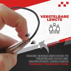 Tested By Athletes Pro Sport Springtouw - Springtouw Voor Gevorderden En Beginners - Met Carrybag -NIJDAM Sport & Spel Winkel 1200x1200 150