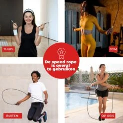Tested By Athletes Pro Sport Springtouw - Springtouw Voor Gevorderden En Beginners - Met Carrybag -NIJDAM Sport & Spel Winkel 1200x1200 152