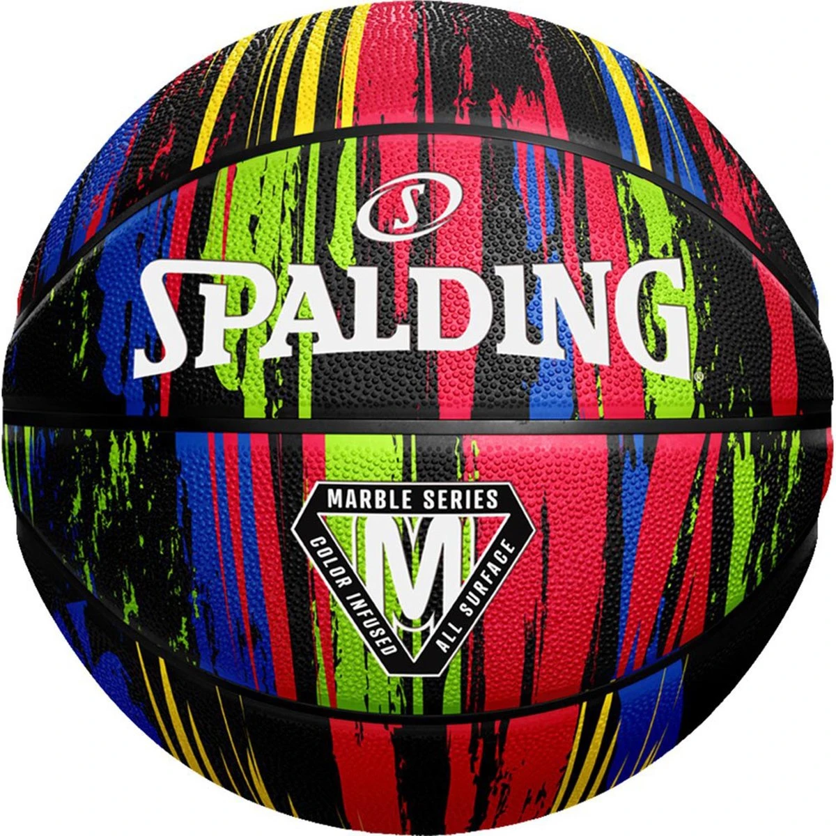 Spalding Marble Rainbow Basketbal Maat 7 1 Spalding Marble Rainbow Basketbal Maat 7