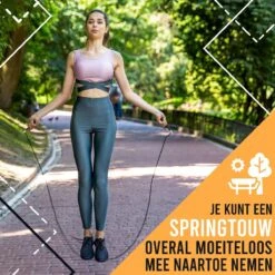 Springtouw Speedrope Voor Volwassenen - Sport En Fitness Speed Rope - Touwtje Springen - Zwart 13 Springtouw Speedrope Voor Volwassenen - Sport En Fitness Speed Rope - Touwtje Springen - Zwart -NIJDAM Sport & Spel Winkel 1200x1200 219