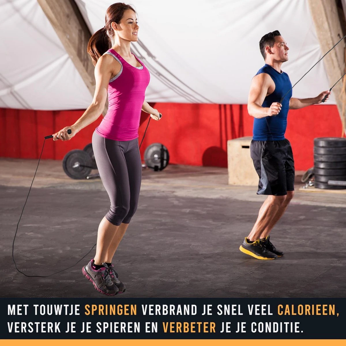 Springtouw Speedrope Voor Volwassenen - Sport En Fitness Speed Rope - Touwtje Springen - Zwart 7 Springtouw Speedrope Voor Volwassenen - Sport En Fitness Speed Rope - Touwtje Springen - Zwart - Afbeelding 7