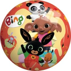 John Bing Bal - Speelbal 23 Cm - Voetbal - Opgeblazen - Baby - Peuter - Kinderen