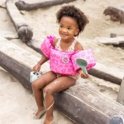 Swim Essentials - Puddle Jumper Zwemvest - Roze Panterprint - 2-6 Jaar - 15-30 Kg -NIJDAM Sport & Spel Winkel 1200x1200 280