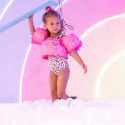 Swim Essentials - Puddle Jumper Zwemvest - Roze Panterprint - 2-6 Jaar - 15-30 Kg -NIJDAM Sport & Spel Winkel 1200x1200 285