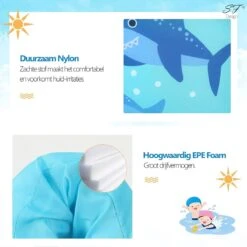 Stefan Francis® Puddle Jumper 2.0 - Puddle Jumper Zwembandjes - Puddle Jumper Zwemvest - Kinder Zwemvest - Haai - Grijs -NIJDAM Sport & Spel Winkel 1200x1200 302