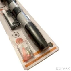 ESTARK - Ballenpomp - Professionele Voetbalpomp - Basketbalpomp - Ballenpomp- Pomp - Inclusief Naald - Balpomp - Voetbal - Basket - Volleyball - Bal - Ballen - Handpomp -NIJDAM Sport & Spel Winkel 1200x1200 31